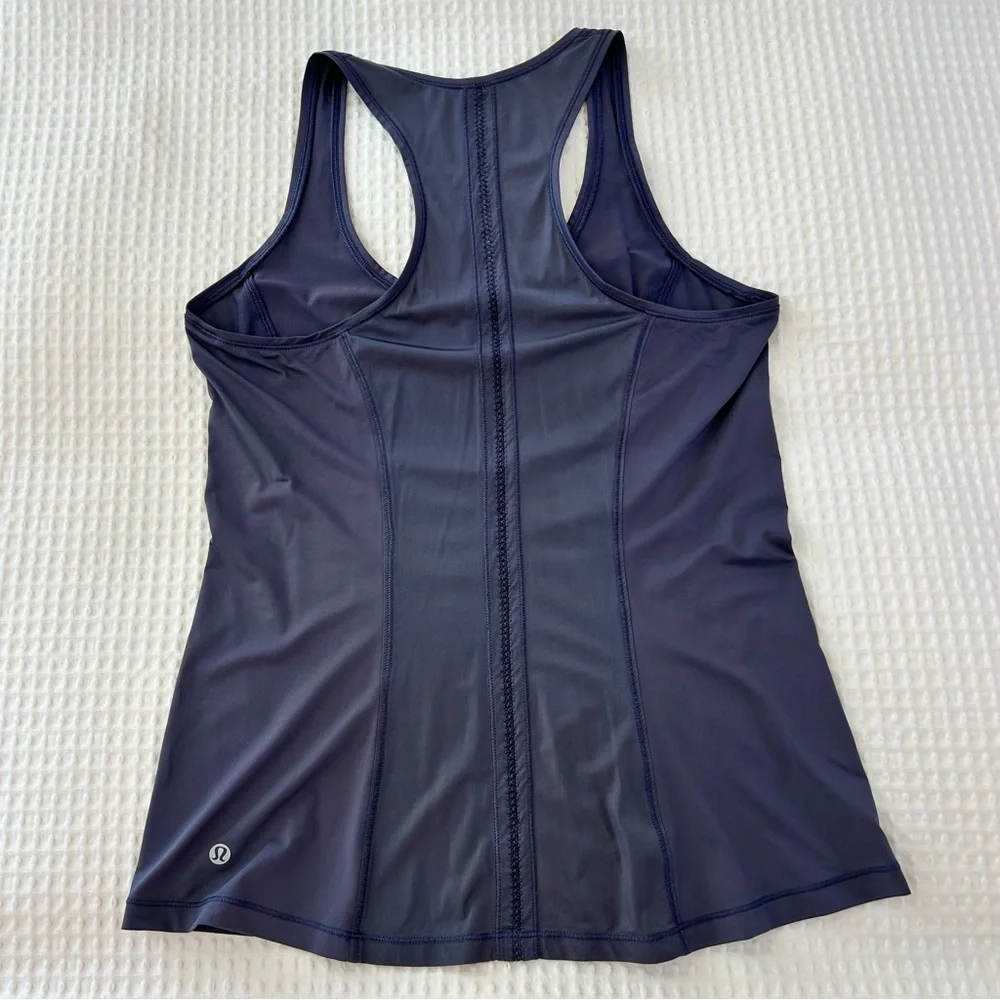 Lululemon Purple Racerback Tank Top - Picture 2 of 6